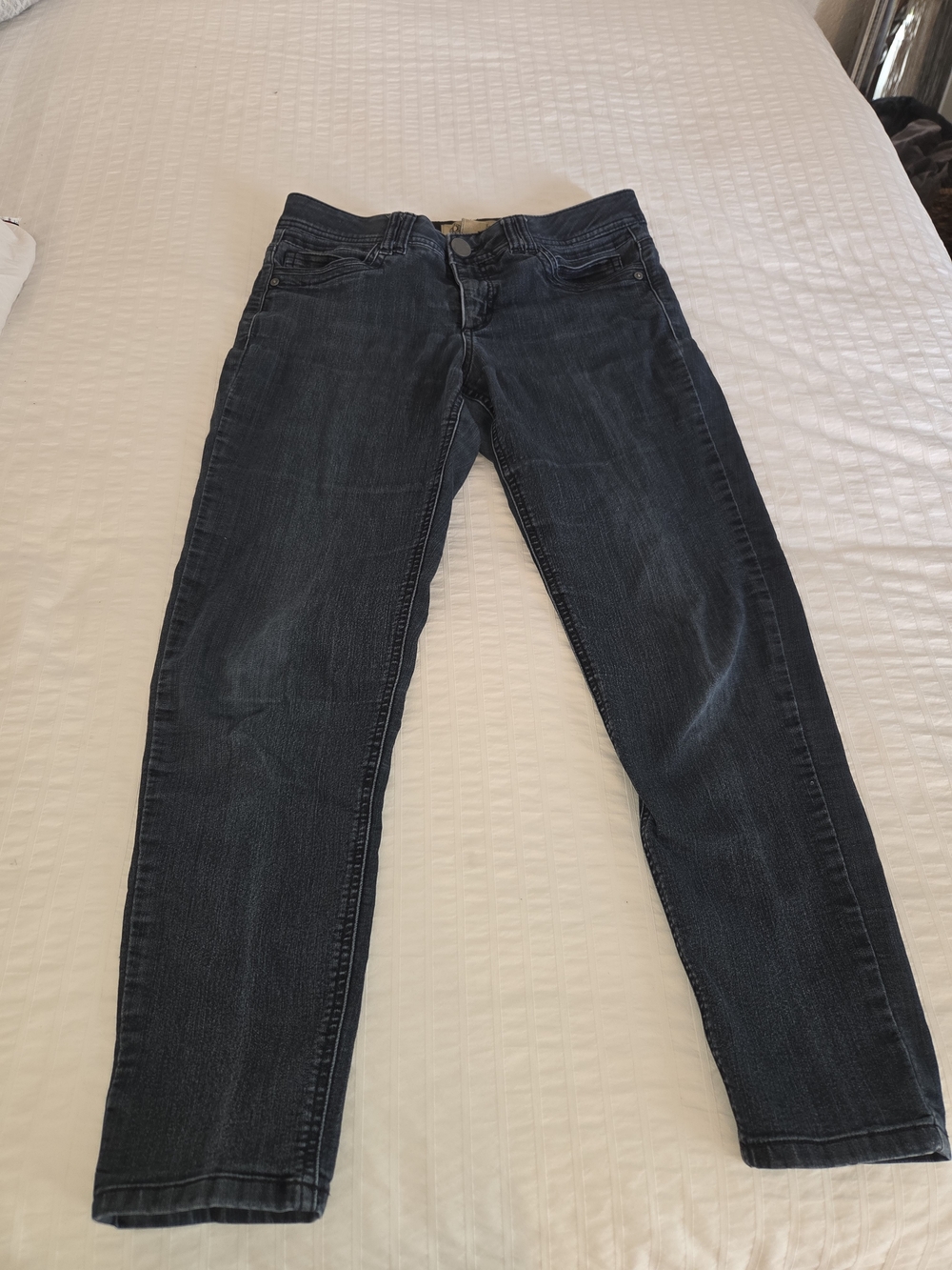 Democracy Straight Leg Jeans in Dark Blue Wash